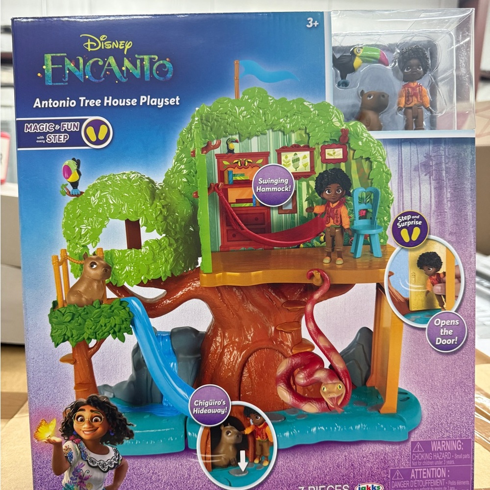 Disney Encanto Antonio Tree House Playset - Green and Brown